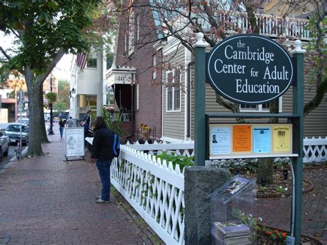 Cambridge adult center for education - Cambridge Center for Adult Education. We provide a wide range of high-quality, low-cost, adult education classes, in a variety of topics, to people in Greater Boston since 1870. Hours of operation. સોમવાર: 9:00 am-8:00 pm. મંગળવાર: 9:00 am-8:00 pm. ...